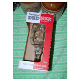 Redneck Wine Glass, Daniel Boone & Platte Valley Crocks