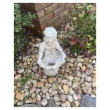 Concrete Bird Bath Garden Sculpture