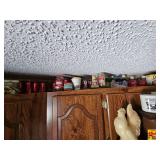 Contents of Top of Cabinets
