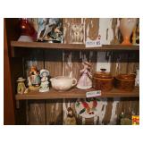 Contents of Shelf: Figurines