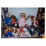 Collectibles: Contents on Chest: Hank Jr, Superman & More