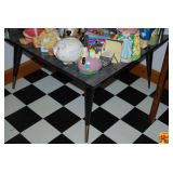 Antique Three Tiered Table (Contents Not Included)