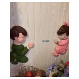 Nursery Decor: Vintage Wall Plaques & More