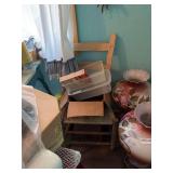 Ladderback Chair & Contents
