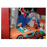 Collectibles: Contents of Shelf Featuring Barbie
