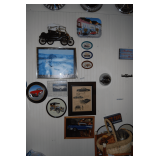 Vintage Wall Decor: Car Plates & More