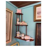 What Knot Corner Shelf & Contents