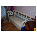 Wood Storage Bench