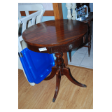 Round Wooden Table