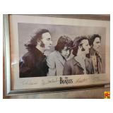 Framed Photograph of The Beatles, featuring the Hand-Signed Autographs of all 4 Members