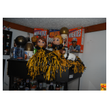 Contents on Top & First Shelf in Curio Cabinet