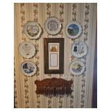 Vintage Spoon Rack, Collectible Spoons & Wall Decor