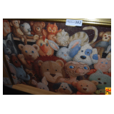 Assorted Pictures: Framed Record, Bill Elliott, Patriotic & More