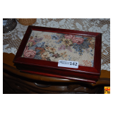 Jewelry or Trinket Box with Contents