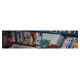 Contents of Shelf in Closet: VHS Tapes, DVD