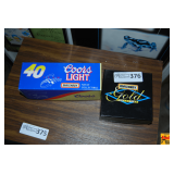 1997 Matchbox NASCAR Car Featuring the #40 Coors Light Chevrolet Monte Carlo driven by Robby Gordon & 1996 Matchbox Gold Collection Vehicle