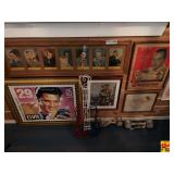 Wall Decor: Elvis Stamp, Bob Hope, Roy Rogers, Gunsmoke & More