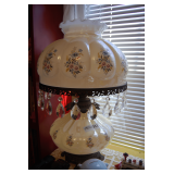 Vintage Hurricane Parlor Lamp