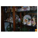 Contents of Shelf in China Cabinet