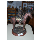 Collectible John Wayne Cast Bronze Sculpture