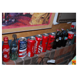 Collectible Coco-Cola Cans & Bottles