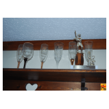 Contents on Shelf: Sports Trophies & More