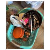 Laundry Basket & Contents