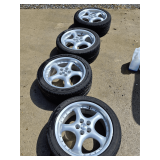 (4) 17" Borbet Rims