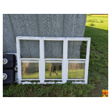 Large Triple Sash Double Glazed Window