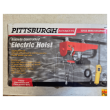 Pittsburgh Remote Controlled Electric Hoist, 1320 Lb. double line capacity (in box)