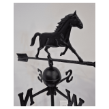 Large Cast Iron Horse Weathervane