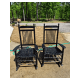 Pair Of Cracker Barrel Rocking Chairs