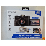 Vivitar 20MP 4K WiFi Digital Camera (NIB - never opened)