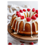 Delicious Savory White Chocolate Rasberry Bundt Cake by Kari