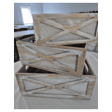 Decorative Wood Display Nesting Boxes (3)