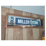 Miller Lite Advertising Bar Mirror