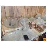 Assorted Elegant Glassware