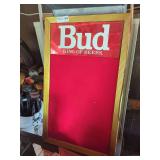 Budweiser King of Beers Advertising Board