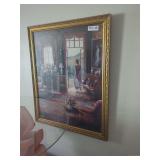 Framed Print 'Gazing Out Of The Back Door' By John O'Brien