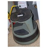 Two-Step Rolling Utility Stool