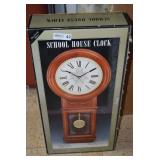 Strausbourg Manor School House Clock Stock No. 27C