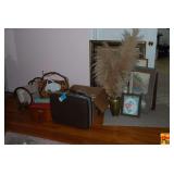 Collection of Framed Artworks and Decorative Items