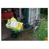 Scotts Broadcast Spreader with Lesco and Preen Garden Products