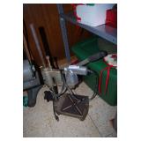 Benchtop Drill Press Stand with Handheld Power Drill