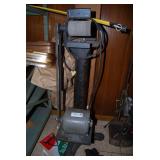 Floor-Standing Belt Sander with Electric Motor