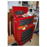 Craftsman Rolling Tool Chest with Assorted Hand Tools and Accessories