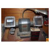 Craftsman Industrial Rated 1/3 HP Bench Grinder with Work Light