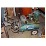 Sears 100 PSI Twin-Cylinder Utility Air Compressor Paint Sprayer