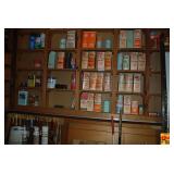 Collection of Repurposed Farmbest and Pet Milk Cartons Used as Hardware Storage Containers