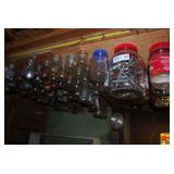 Assorted Metal Springs in Storage Jar